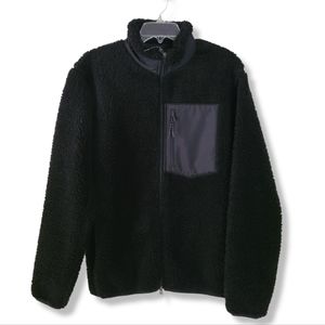 Men's Windproof Pile Lined Fleece Jacket